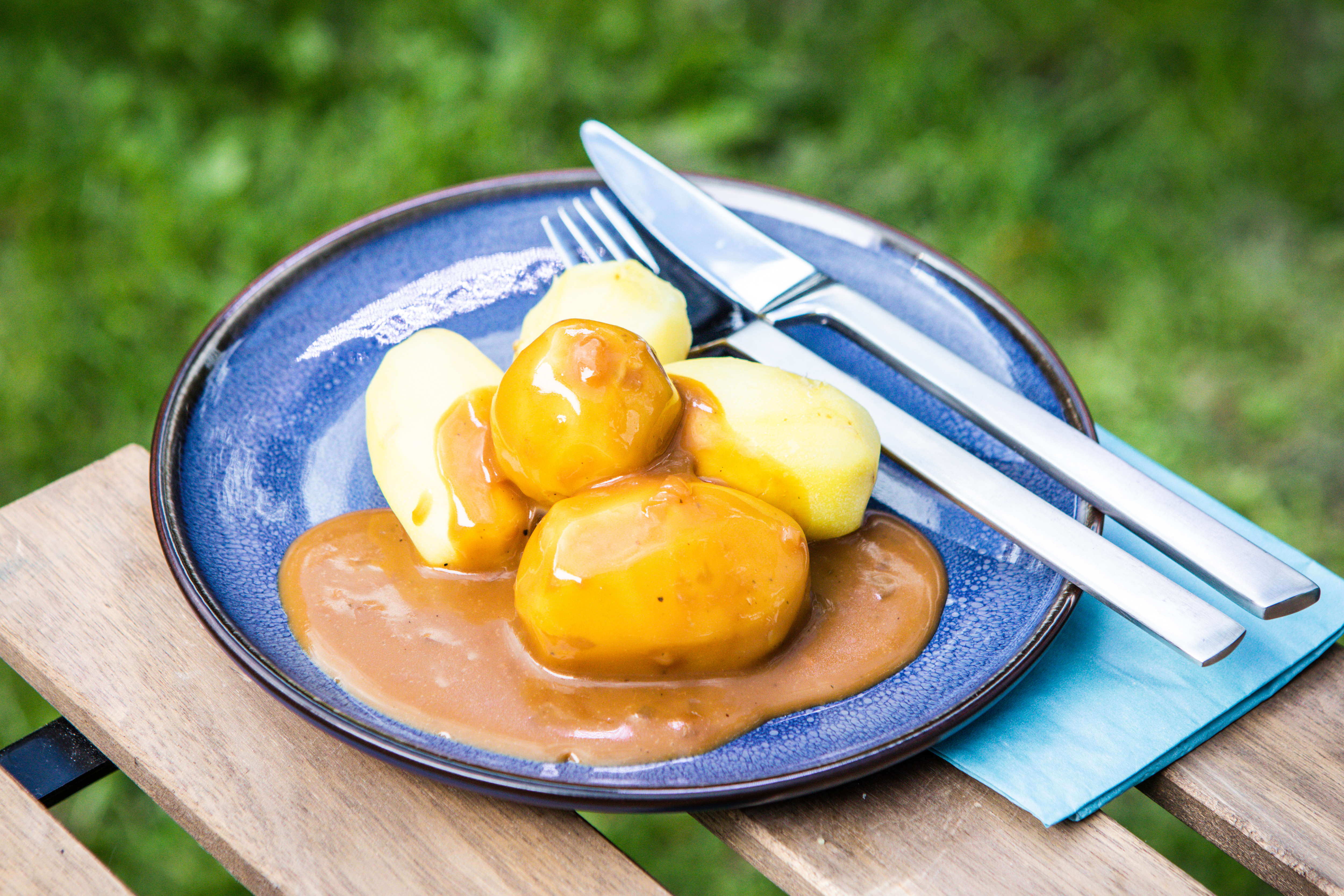 Brun Sovs Med Creme Fraiche Jævning - GoCook Opskrift - Opskrift Fra GoCook