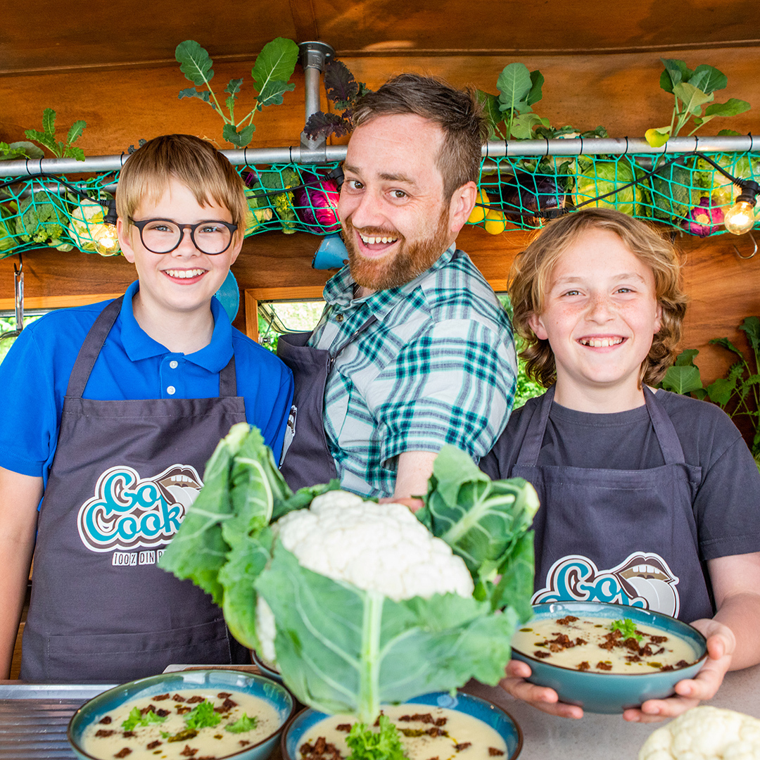 Blomkålssuppe Kvadratisk 1080 X 1080