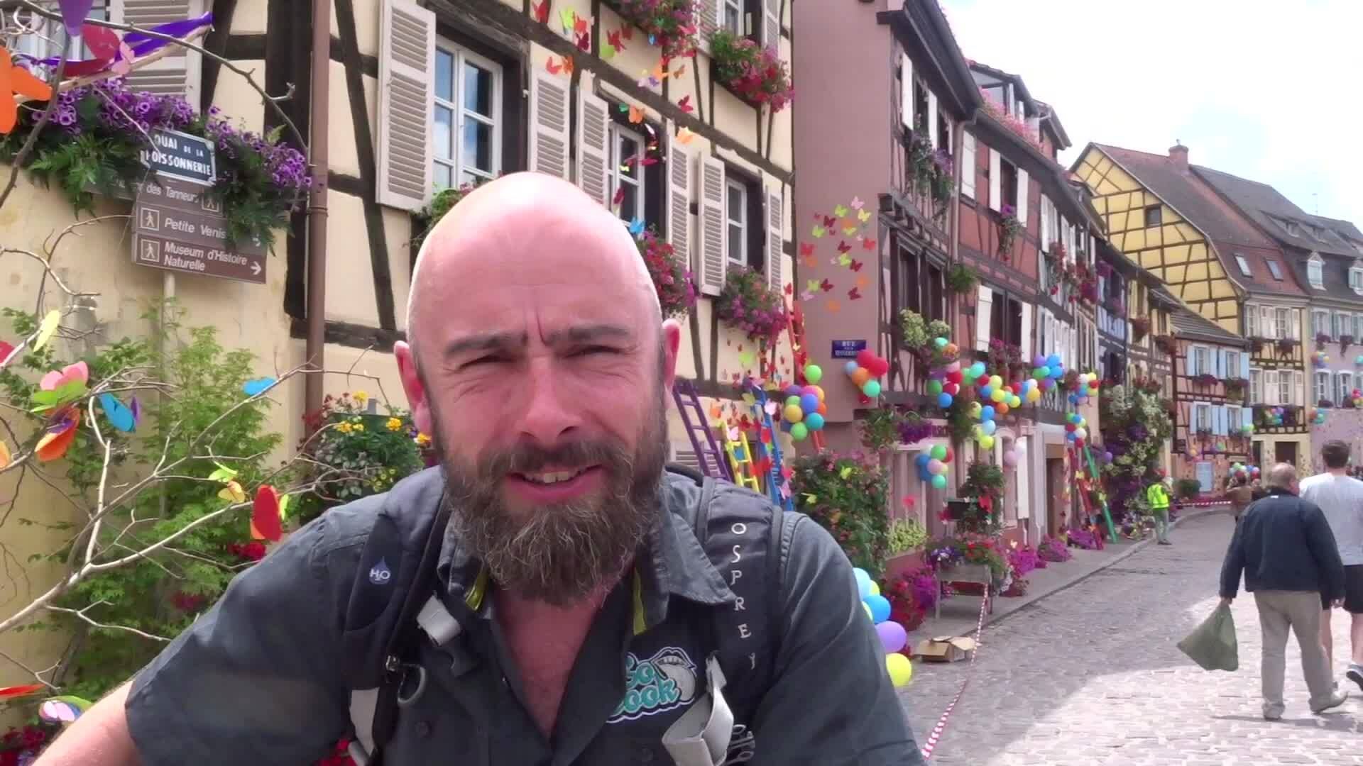 Mikkel besøger byens kok i Colmar