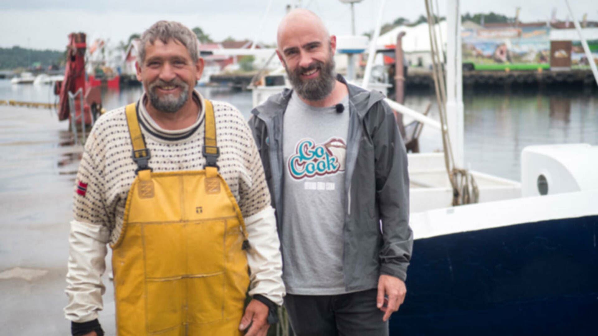 Film 6 - Tag med Mikkel ned på havnen i Norge for at se, hvad fiskerne har fanget