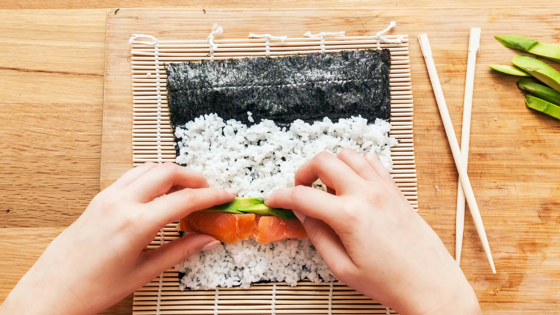 Sushi, rulle