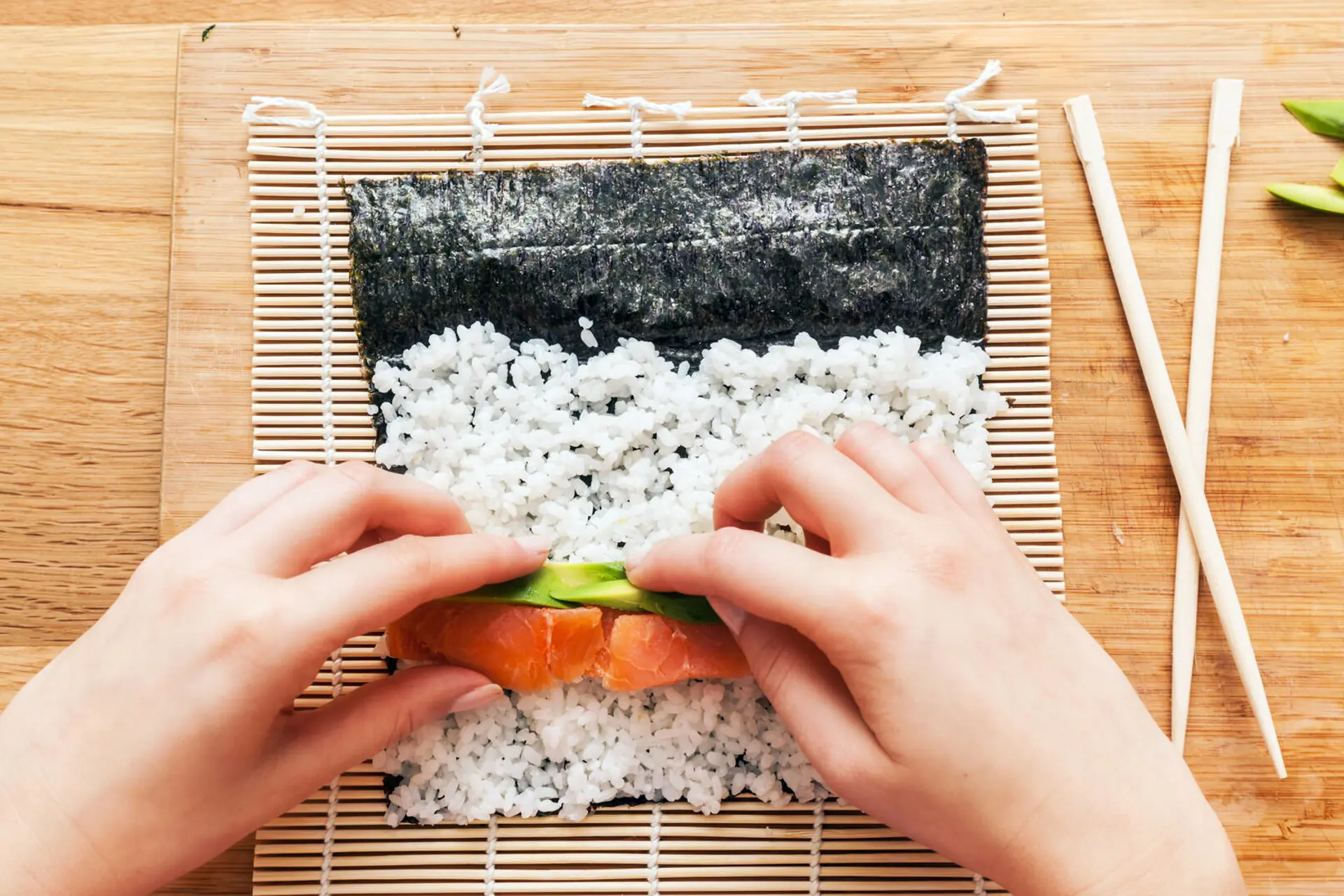 Sushi, rulle