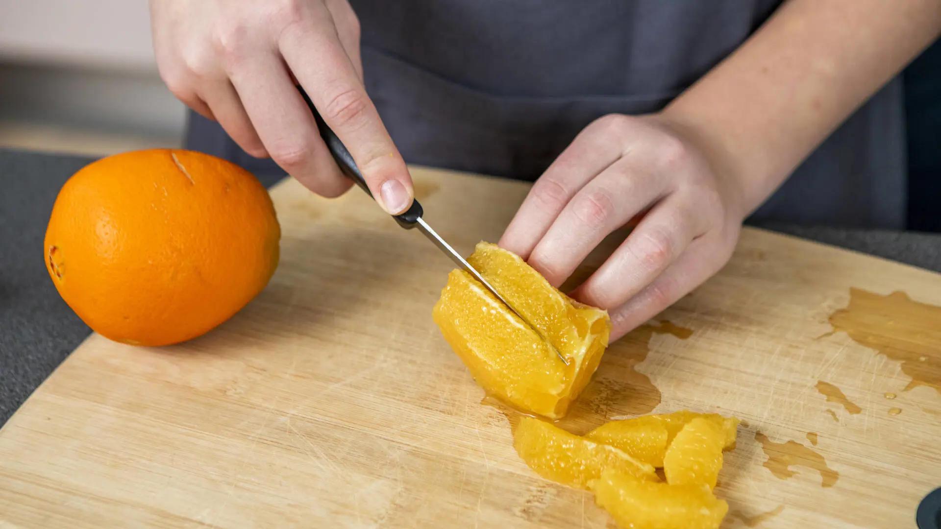 Appelsin, filetere