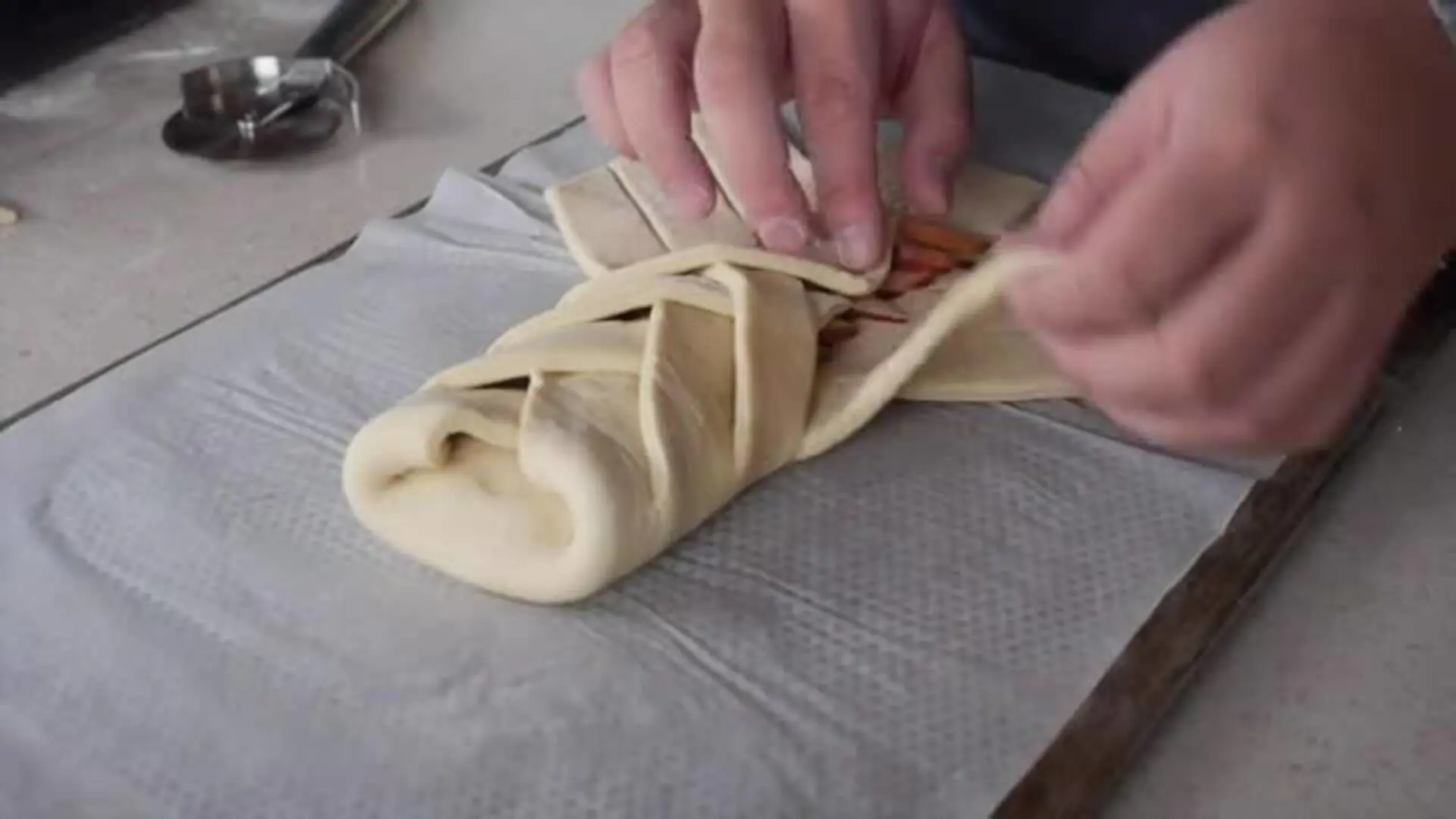 Kringle, flette