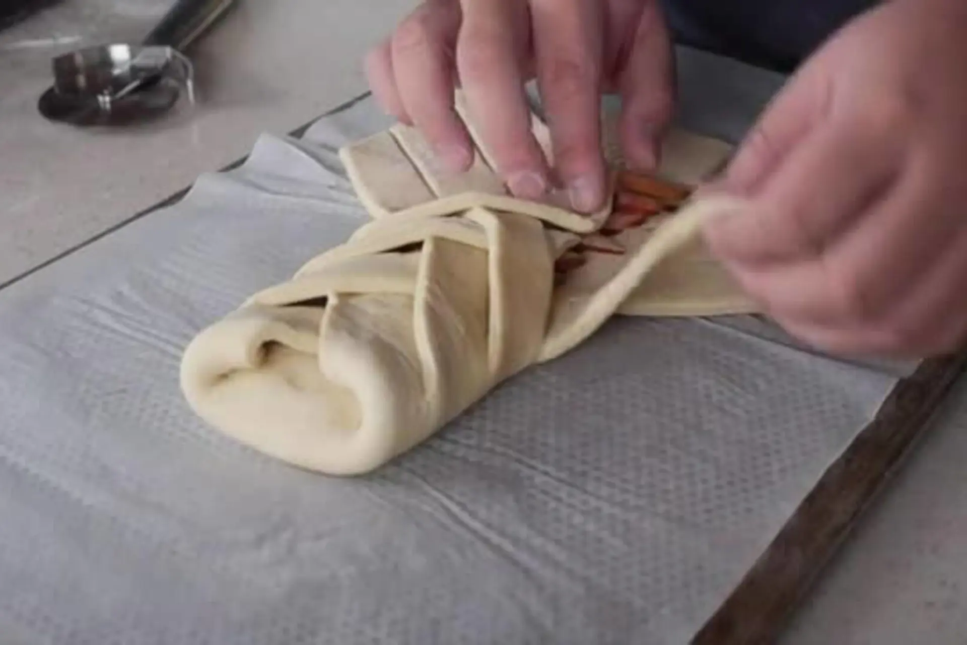Kringle, flette