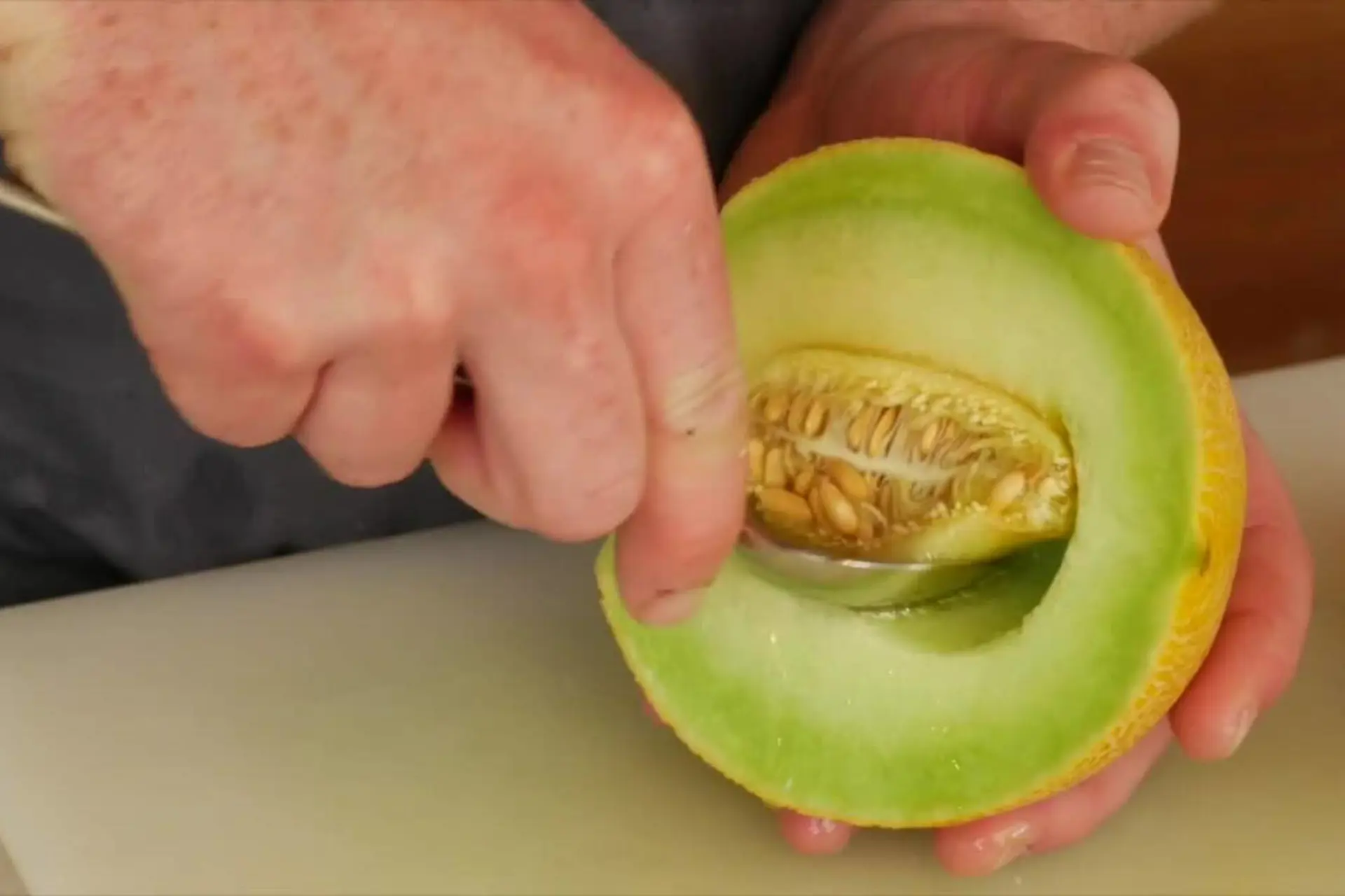 Melon, skære