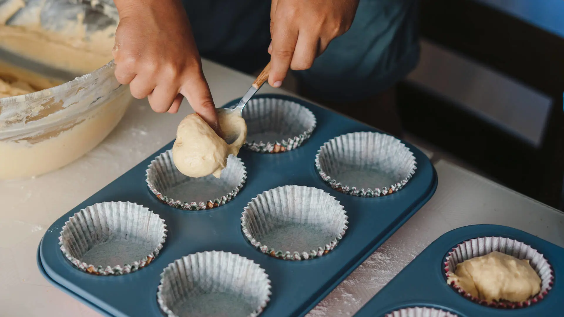 Muffinforme, fylde dem