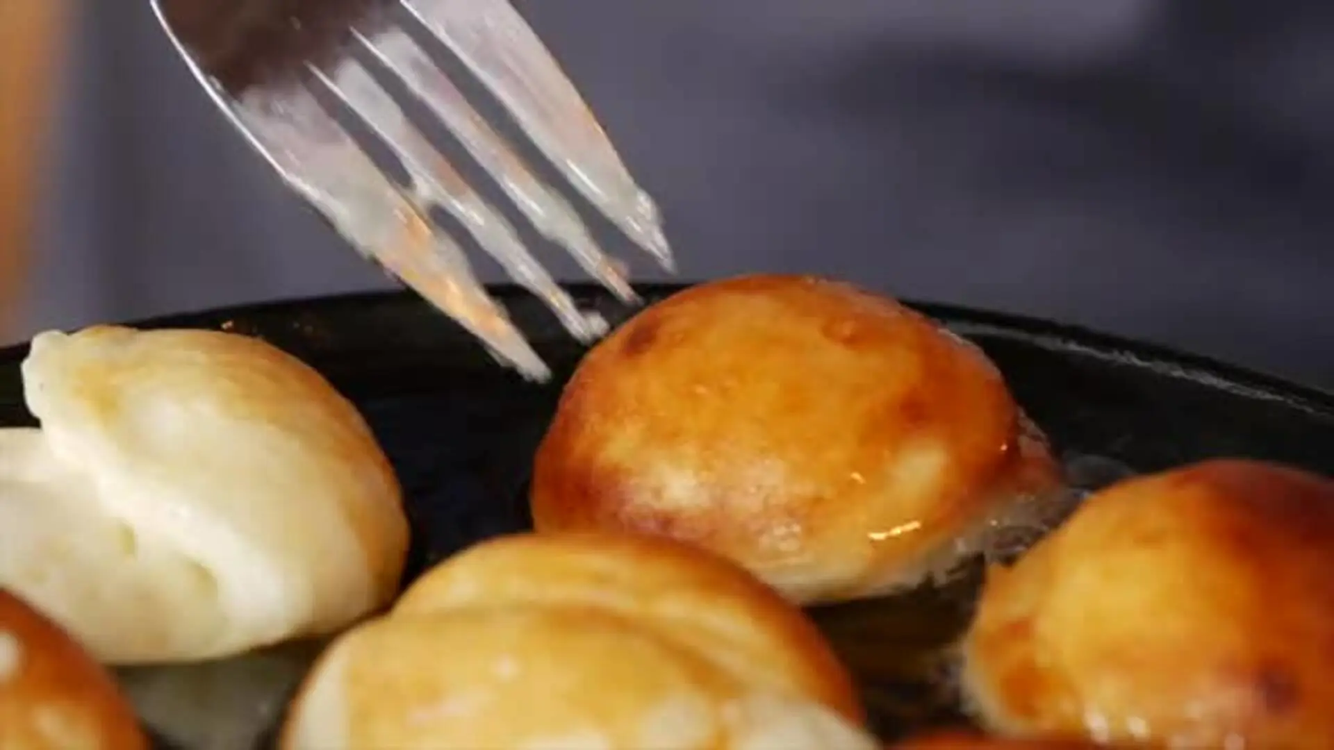 Æbleskiver, bage 