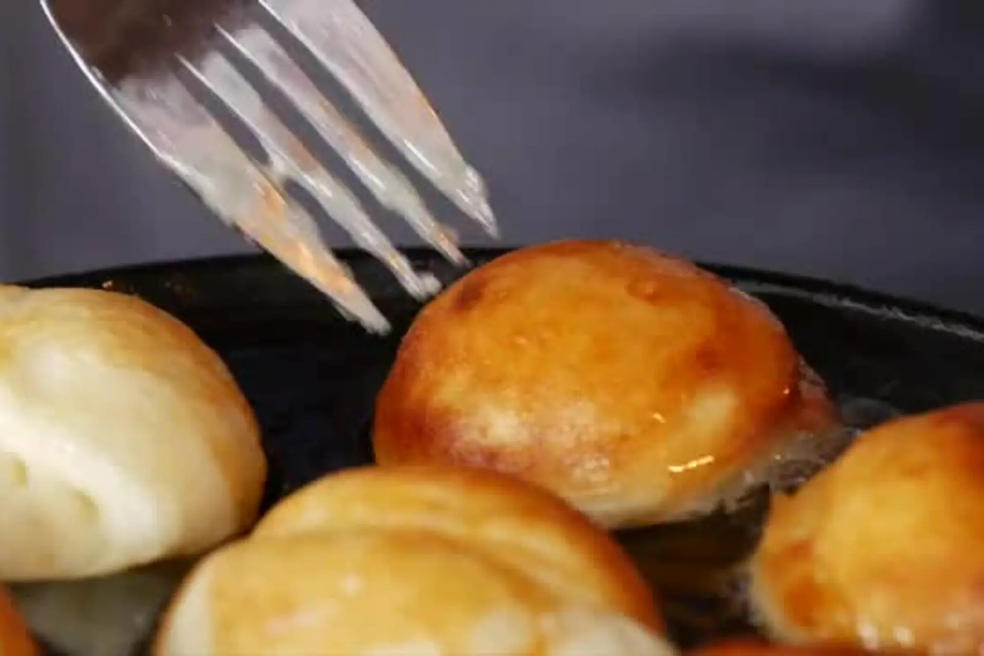 Æbleskiver, bage 