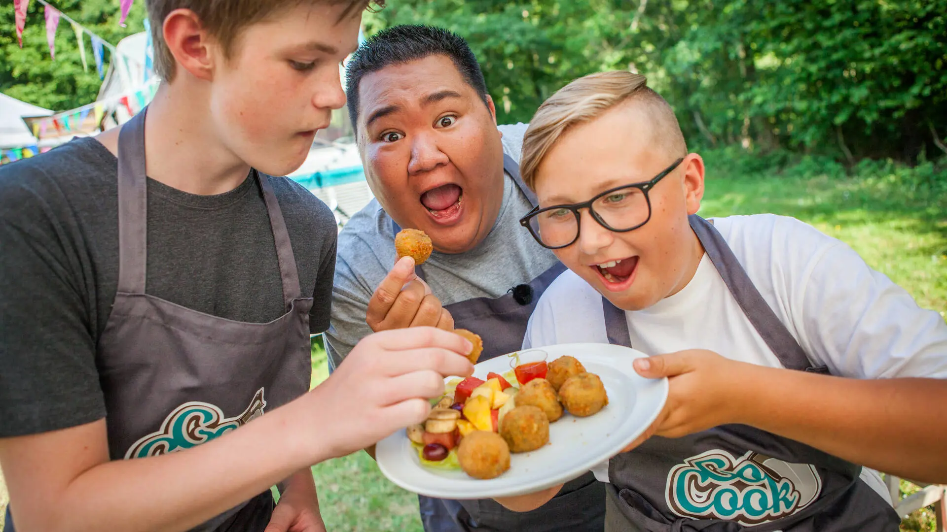 Chili cheese tops med Anton, Nicolas og Micki Cheng - voksenudgave