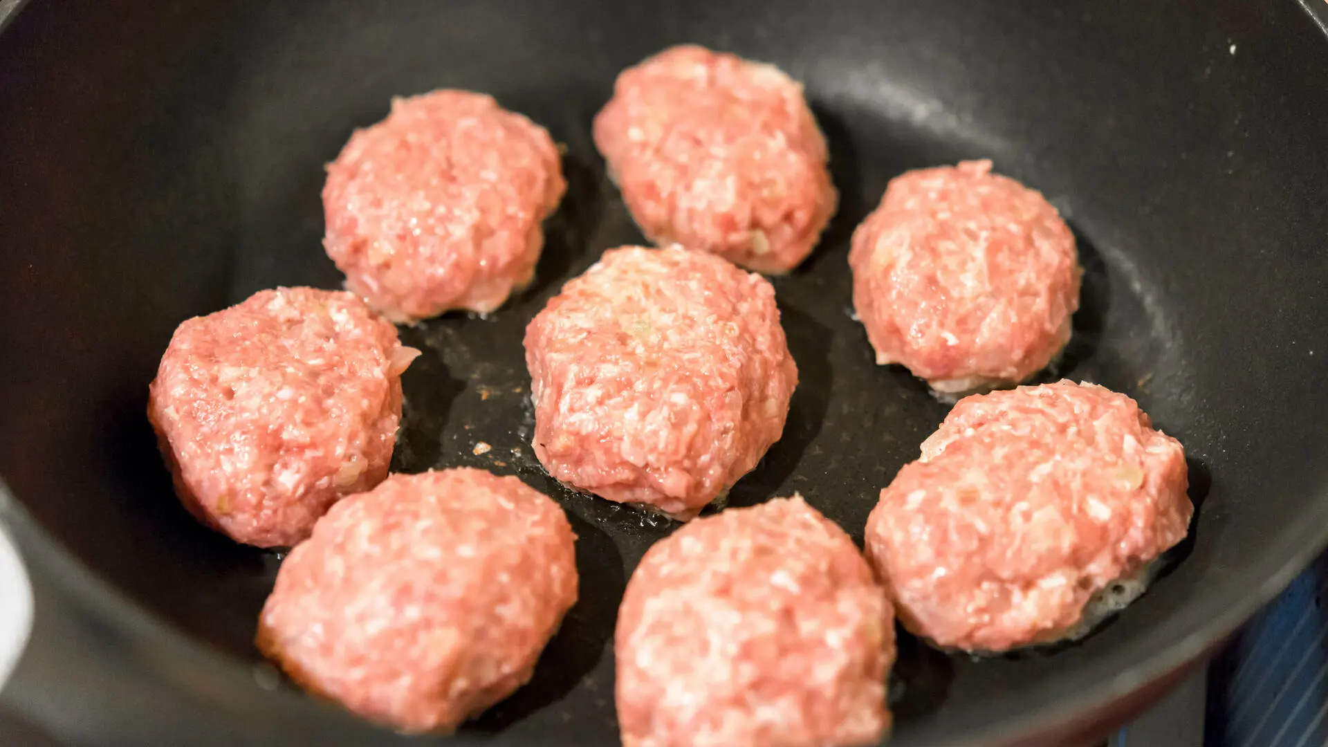 Frikadeller, stege