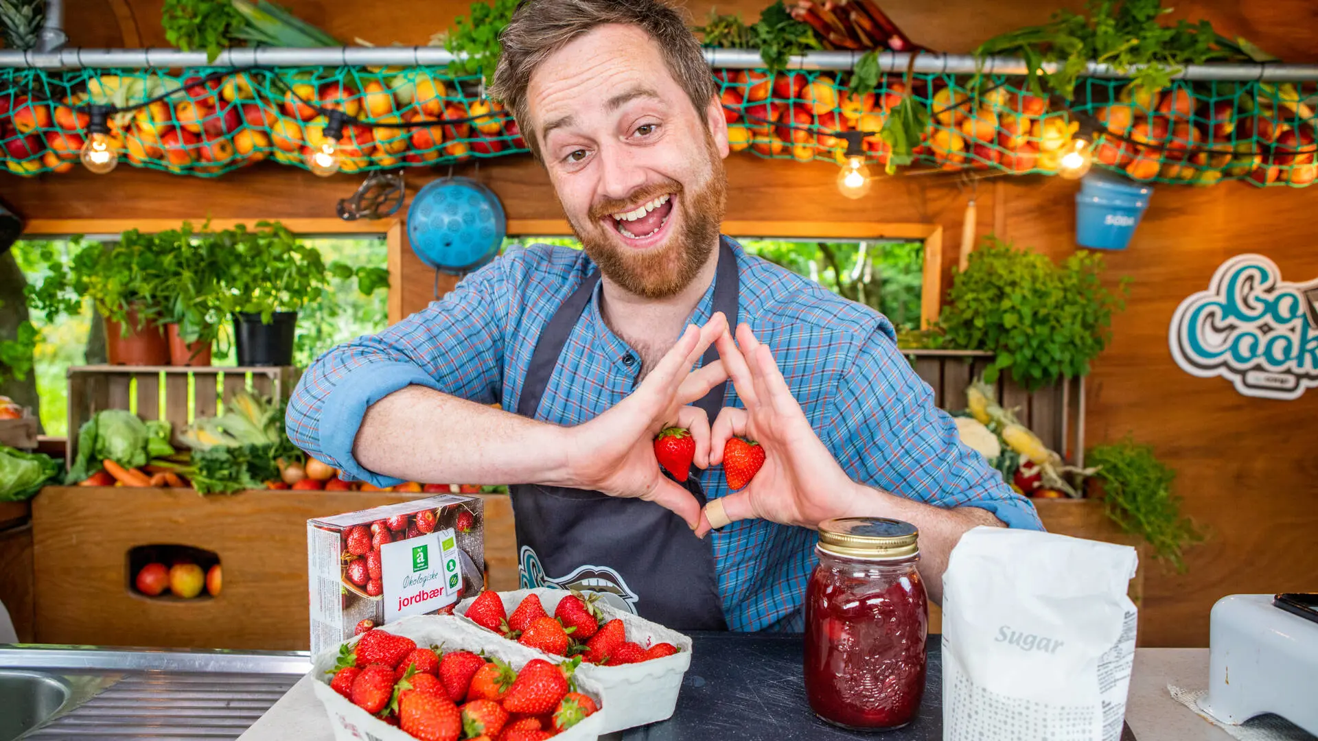 Jordbærmarmelade og marmelade-test