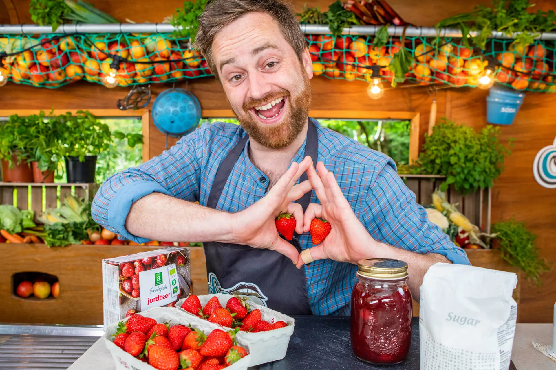 Jordbærmarmelade og marmelade-test