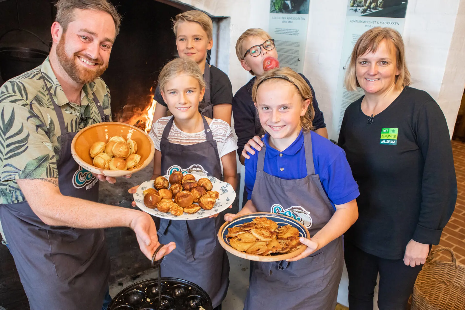 Gammeldags æbleskiver