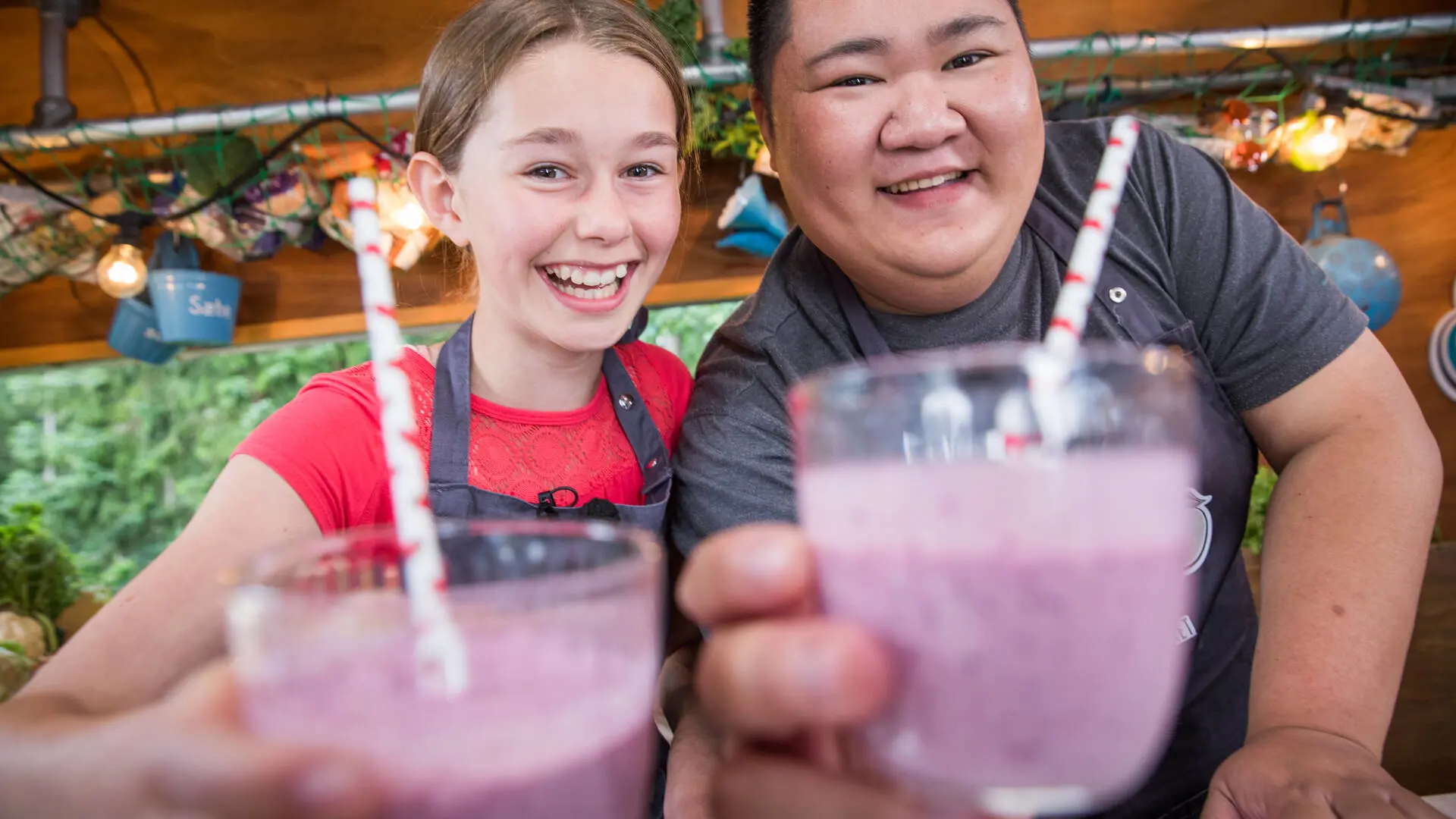 Jordbærmilkshake