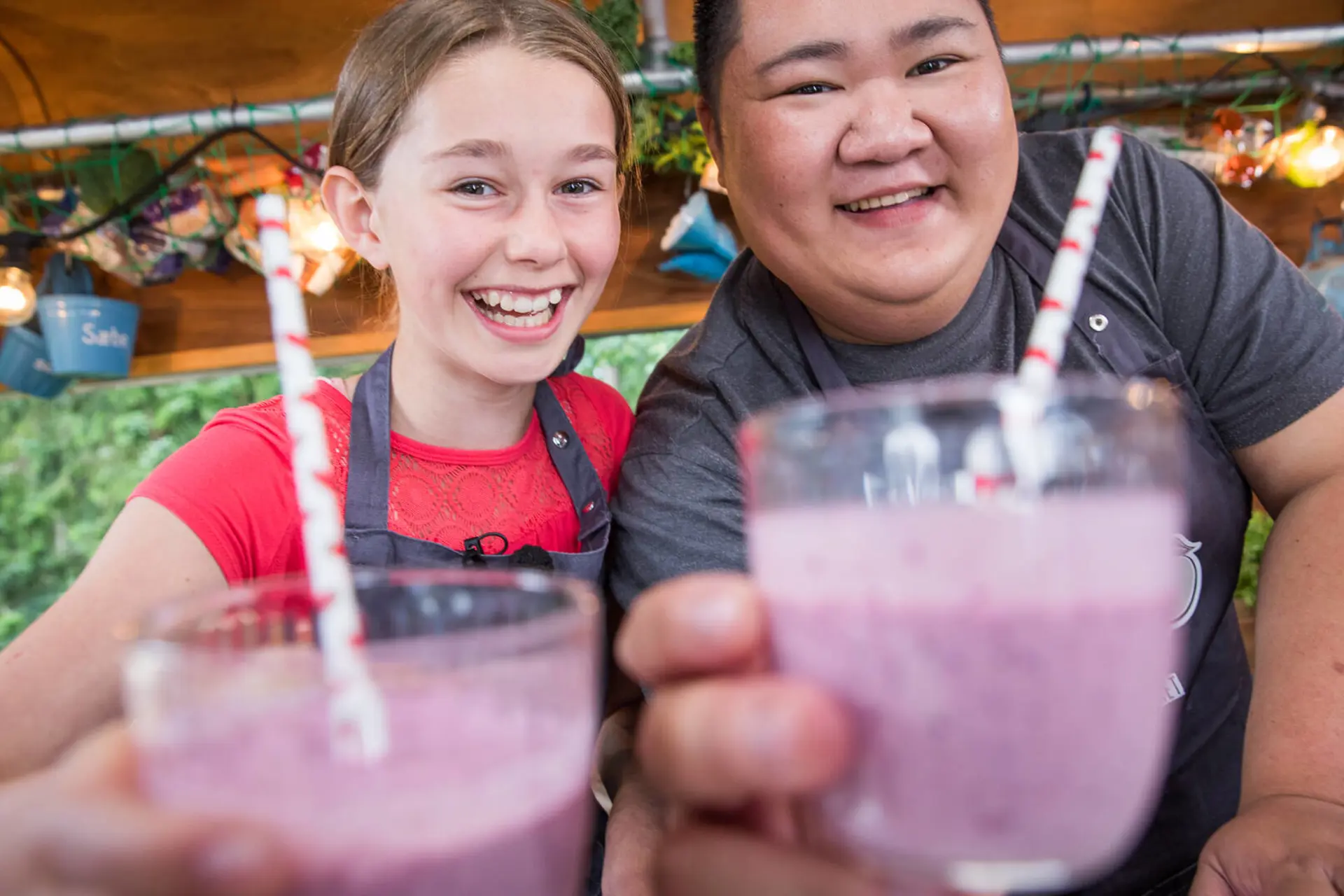 Jordbærmilkshake