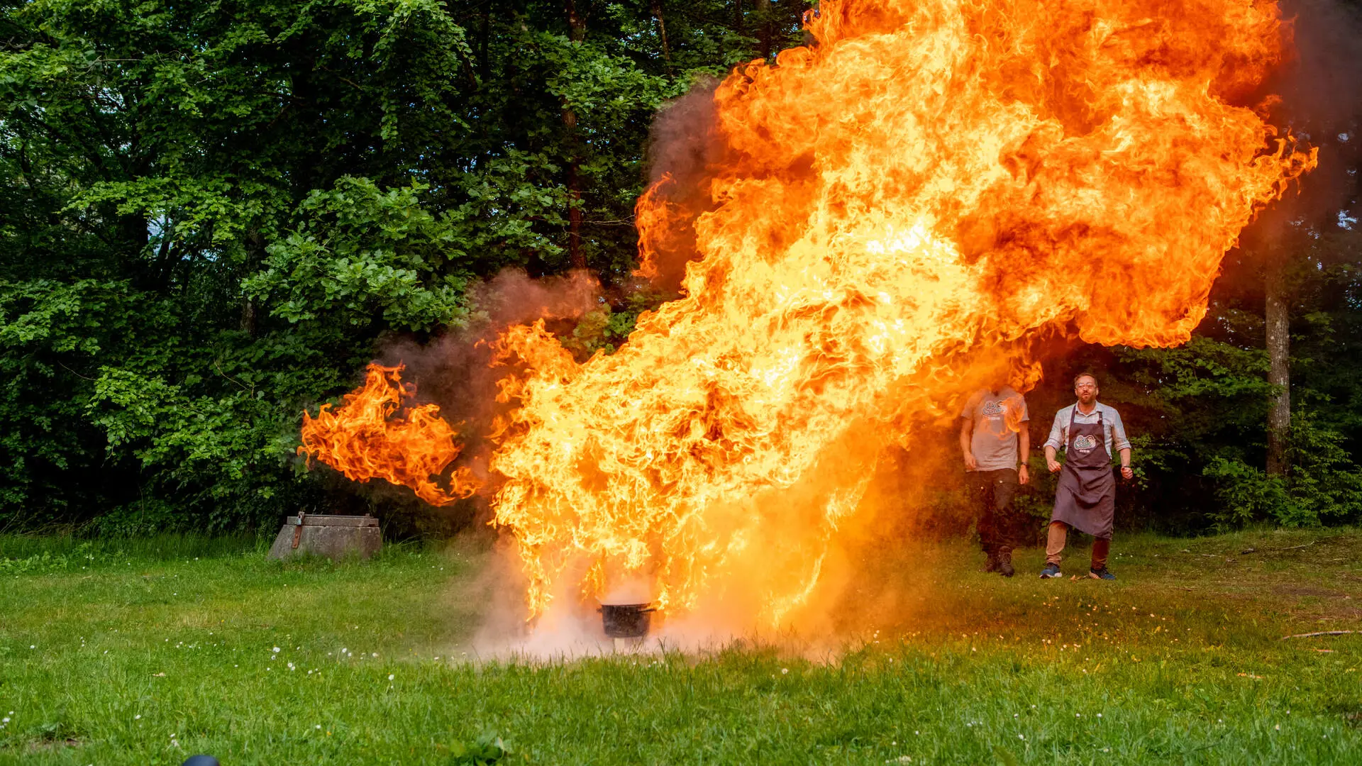 Ild i frituregryden