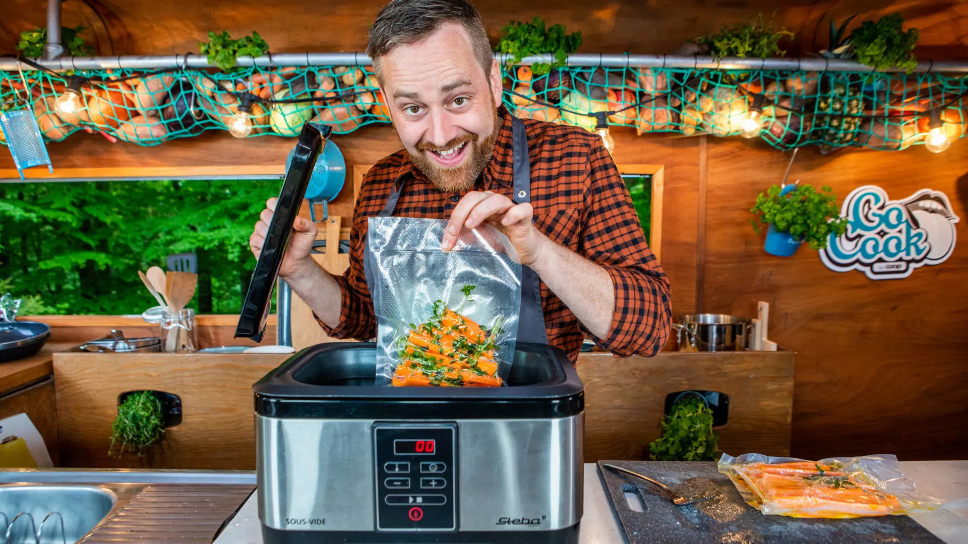 Sådan tilbereder du grøntsager sous vide 