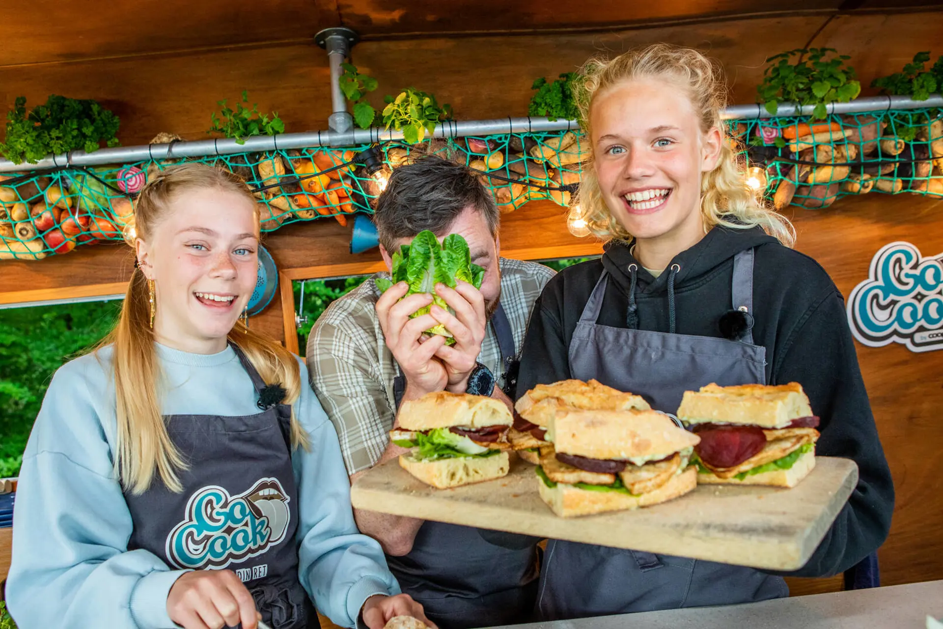 Sandwich med serlleribøf og estragonmayo