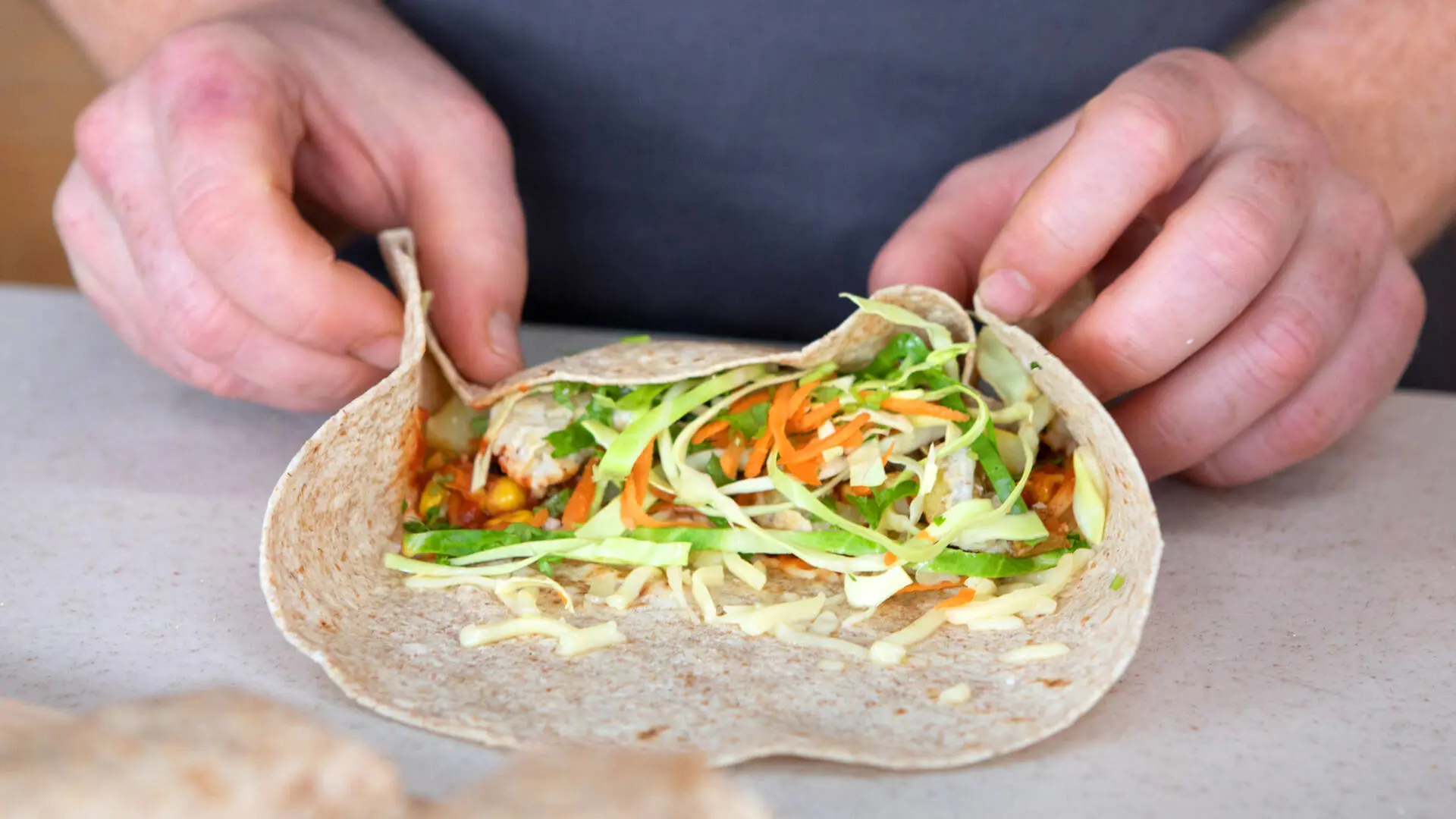 Burrito, folde