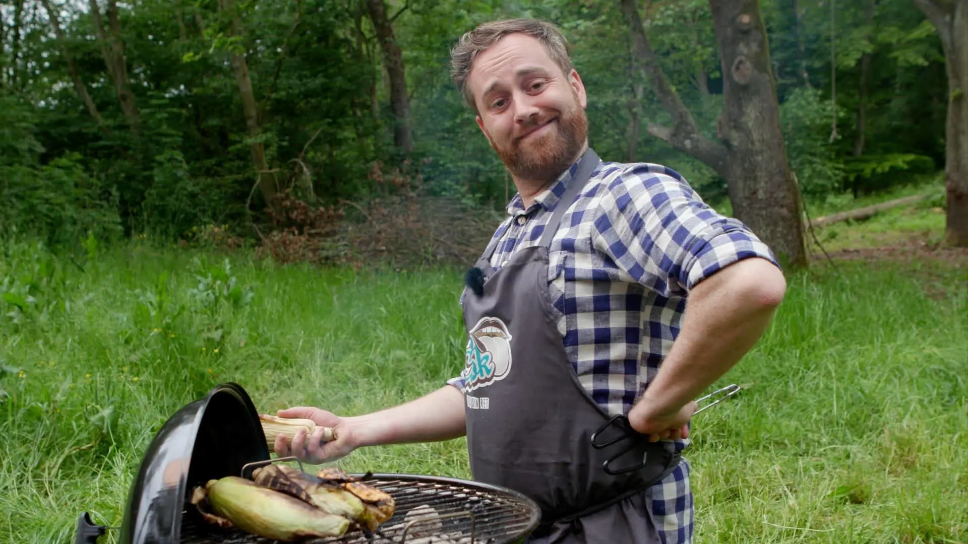 Grillede majs