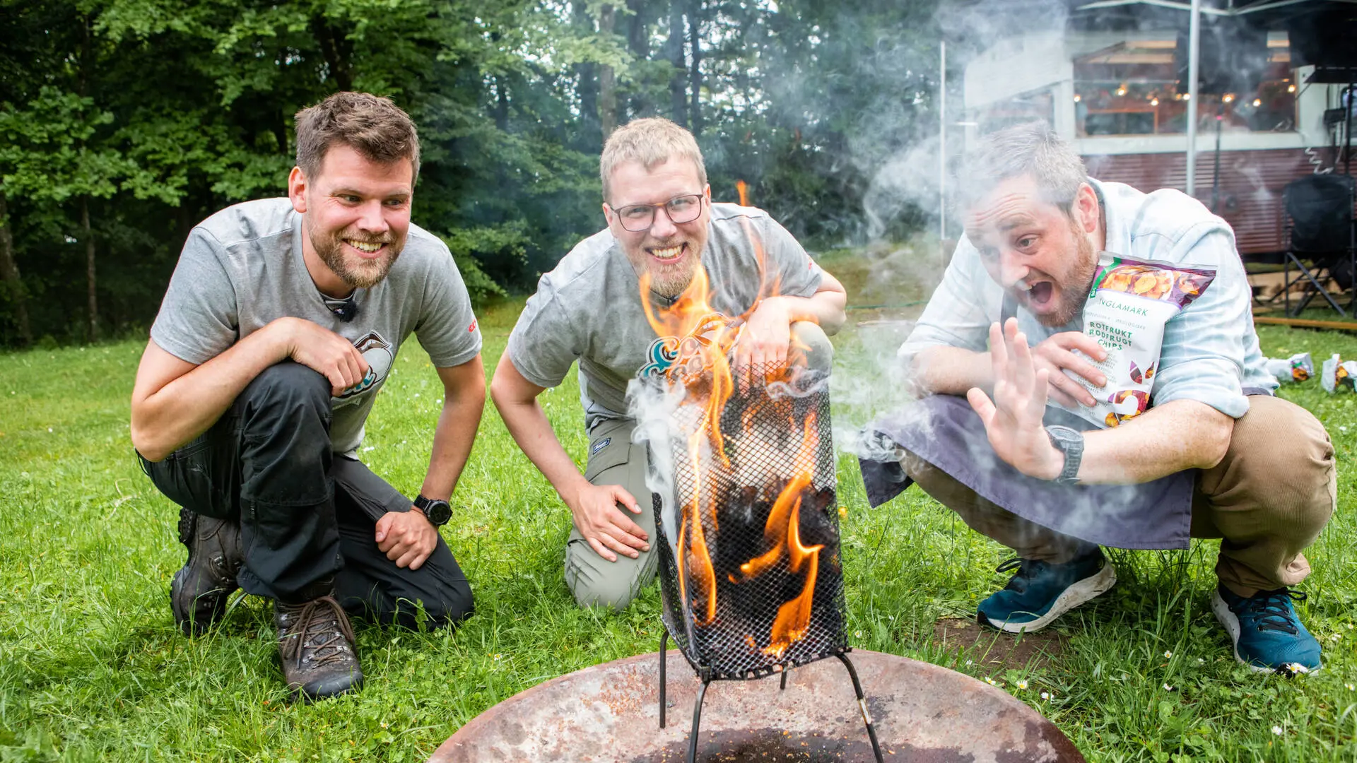 Hvor meget energi er der i en pose rodfrugtchips