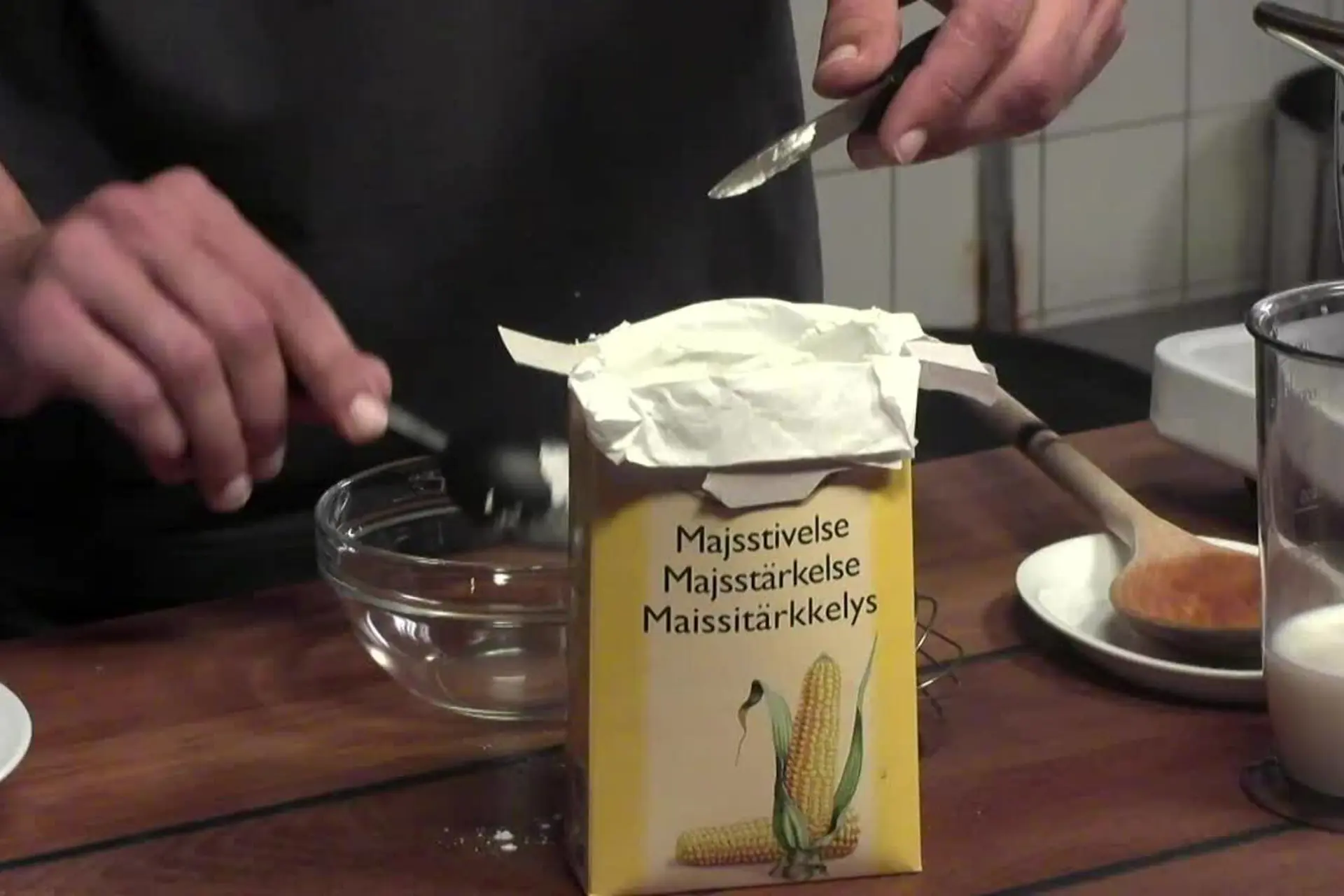 Majsjævning