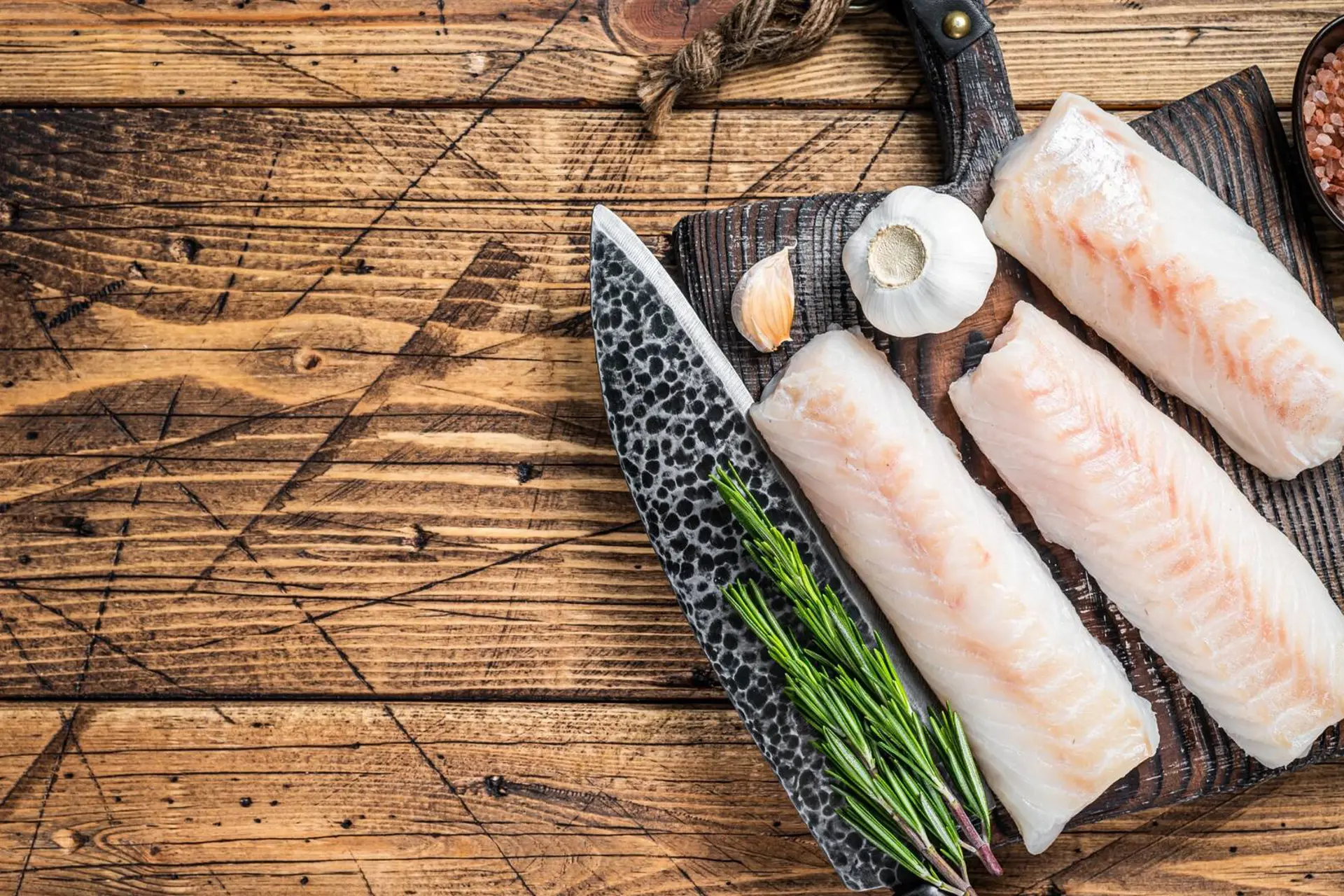 Rundfisk, panere og stege torsk