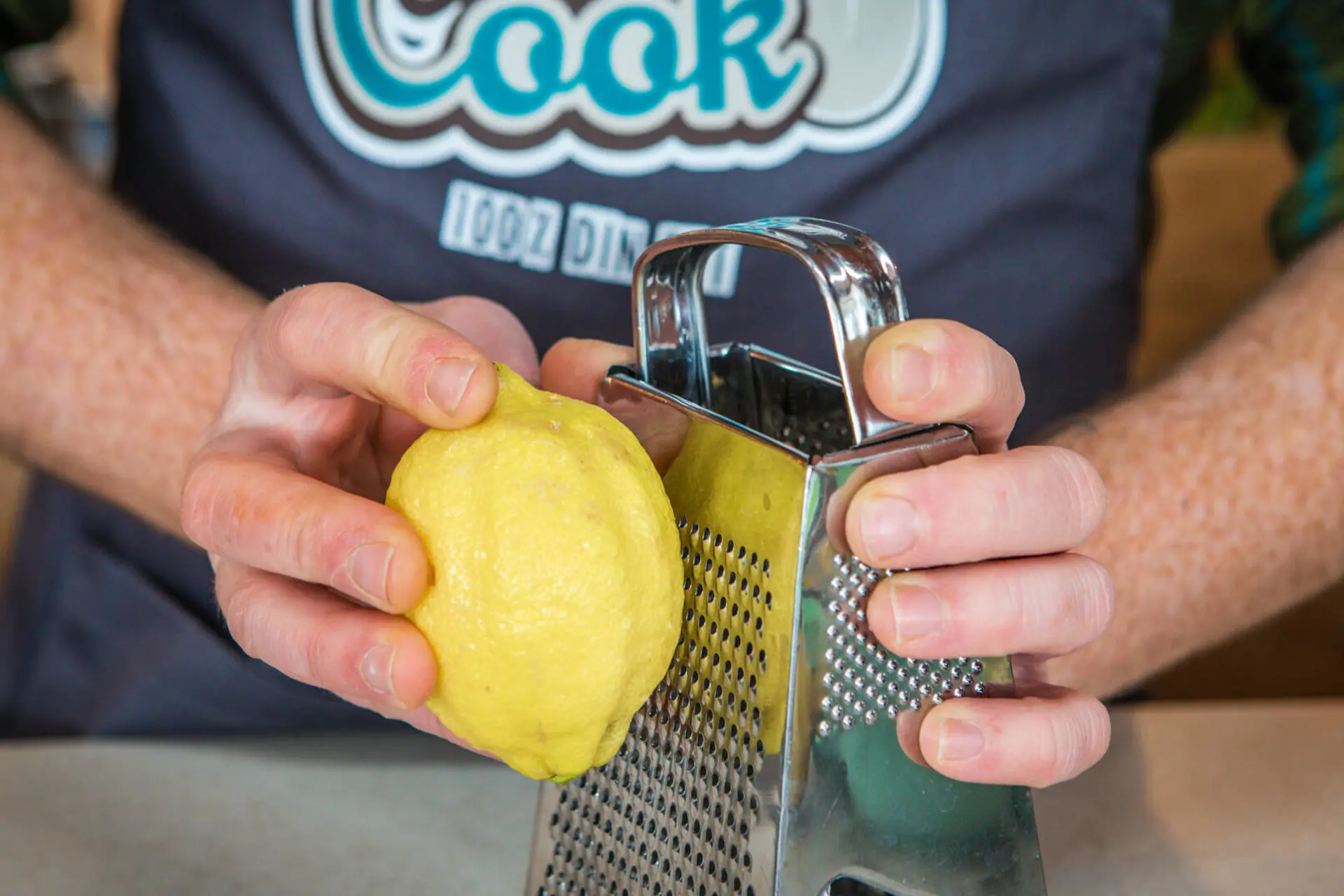 Citron, rive skal